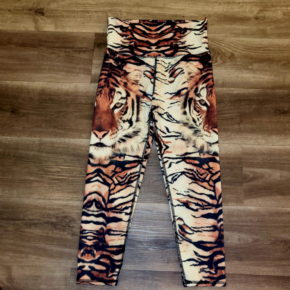 Rare waist animal print leggings - Picture 3 of 15
